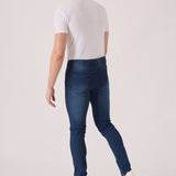 SKINNY FIT JEANS - DARK BLUE - JMOJO - Men's Skinny Jeans