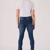 SKINNY FIT JEANS - DARK BLUE - JMOJO - Men's Skinny Jeans