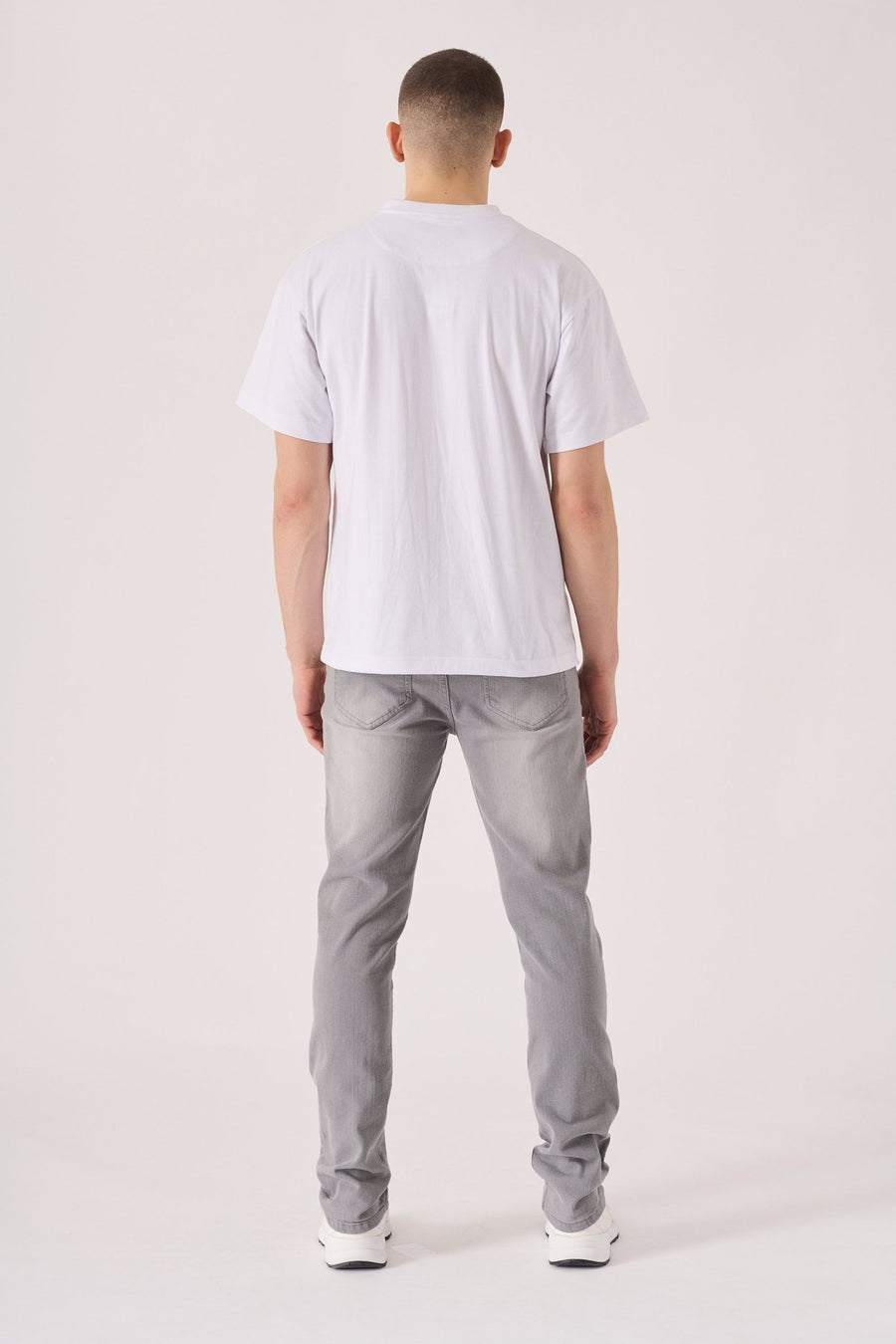 SLIM FIT JEANS - GREY - JMOJO - Men's Skinny Jeans