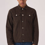 WESTERN DENIM JACKET - BROWN - JMOJO - Men's Denim Jackets