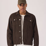 WESTERN DENIM JACKET - BROWN - JMOJO - Men's Denim Jackets