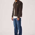 WESTERN DENIM JACKET - BROWN - JMOJO - Men's Denim Jackets