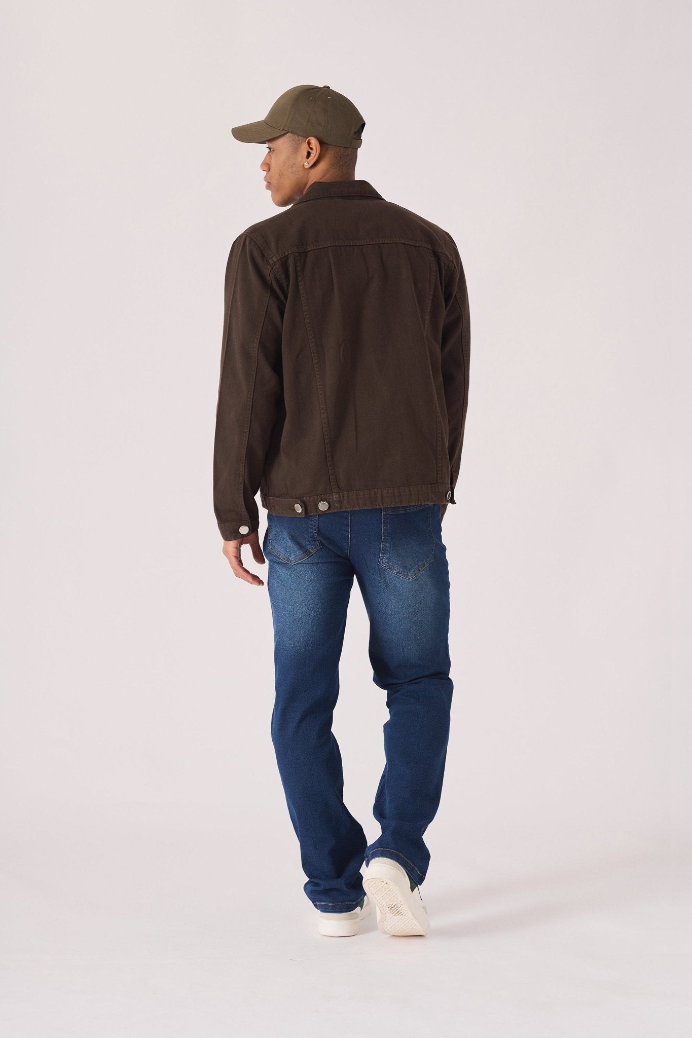 WESTERN DENIM JACKET - BROWN - JMOJO - Men's Denim Jackets