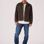 WESTERN DENIM JACKET - BROWN - JMOJO - Men's Denim Jackets