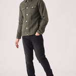 WESTERN DENIM JACKET - GREEN - JMOJO - Men's Denim Jackets
