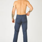 WESTON Stretch Slim Fit Chino Pants - Navy - JMOJO - Men's Chino Trousers