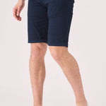 WESTON Stretch Slim Fit Chino Shorts - Dark Navy Blue - JMOJO - Men's Chino Shorts