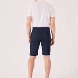 WESTON Stretch Slim Fit Chino Shorts - Dark Navy Blue - JMOJO - Men's Chino Shorts