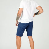 WESTON Stretch Slim Fit Chino Shorts - Navy - JMOJO - Men's Chino Shorts