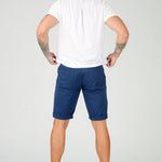 WESTON Stretch Slim Fit Chino Shorts - Navy - JMOJO - Men's Chino Shorts
