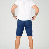 WESTON Stretch Slim Fit Chino Shorts - Navy - JMOJO - Men's Chino Shorts