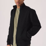 WINDBREAKER JACKET - BLACK - JMOJO - Men's Denim Jackets