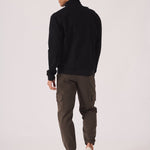 WINDBREAKER JACKET - BLACK - JMOJO - Men's Denim Jackets