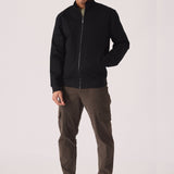 WINDBREAKER JACKET - BLACK - JMOJO - Men's Denim Jackets