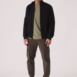 WINDBREAKER JACKET - BLACK - JMOJO - Men's Denim Jackets