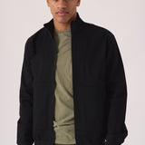WINDBREAKER JACKET - BLACK - JMOJO - Men's Denim Jackets